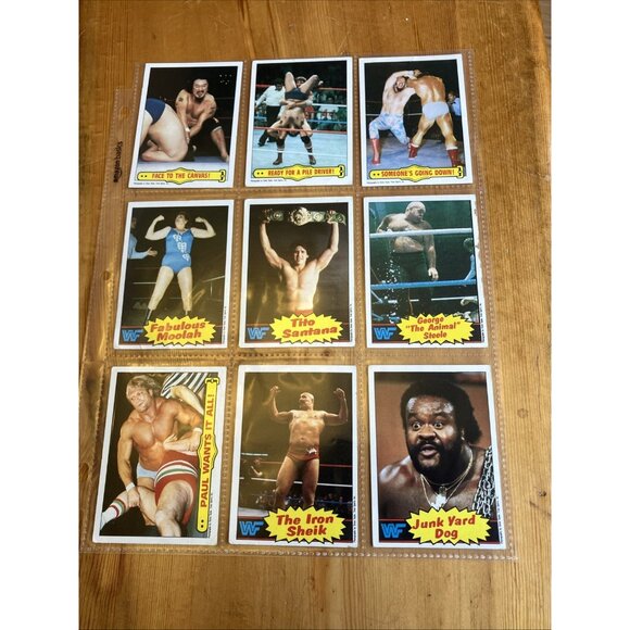 Vintage Assorted WWF Trading Card Wrestling WWE Lot - Picture 8 of 10